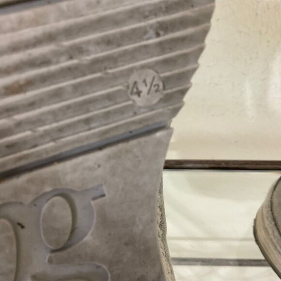 Paul Green Joaquin Espadrille in silver and gold metallic size 7 US/ 4.5 UK - Picture 10 of 11